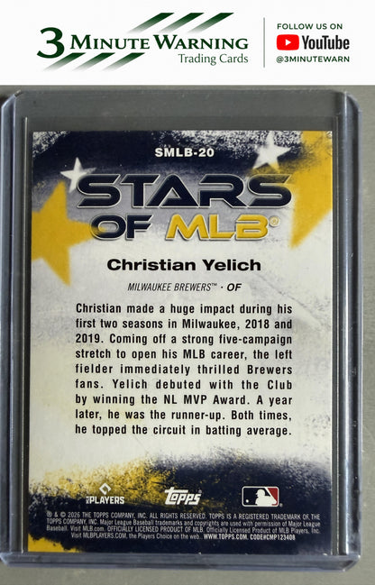 2026 Topps #SMLB-20 Christian Yelich Stars of MLB