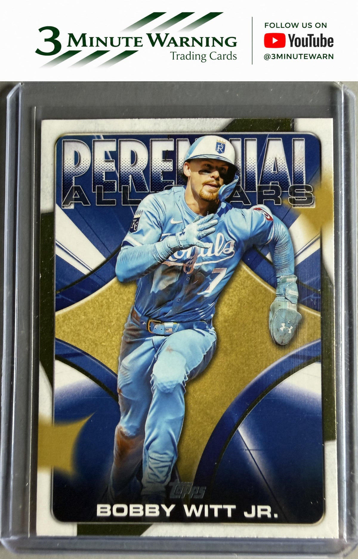 2026 Topps #PAS-18 Bobby Witt Jr. Perennial All Stars