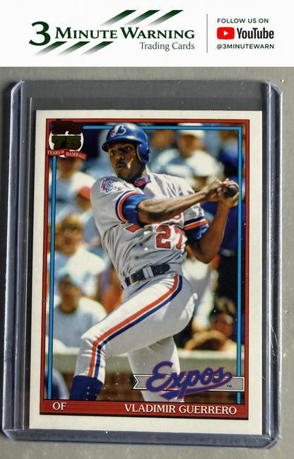 2026 Topps #T91-93 Vladimir Guerrero 1991 Topps Baseball (Series One)