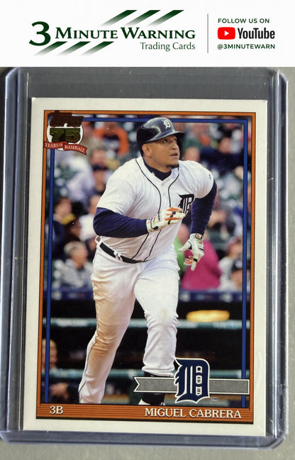 2026 Topps #T91-47 Miguel Cabrera 1991 Topps Baseball (Series One)