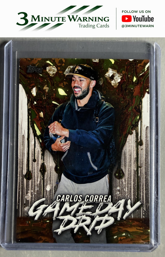 2026 Topps #GD-20 Carlos Correa Gameday Drip
