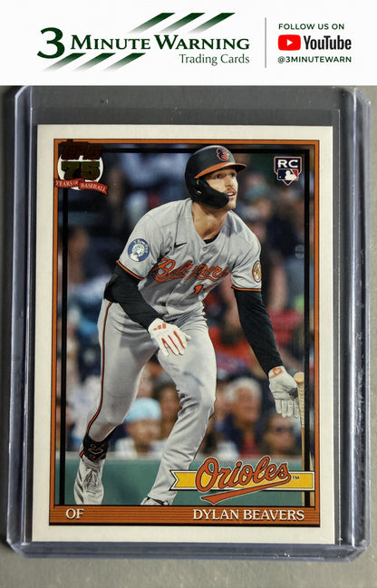 2026 Topps #T91-24 Dylan Beavers 1991 Topps Baseball  (Series One)