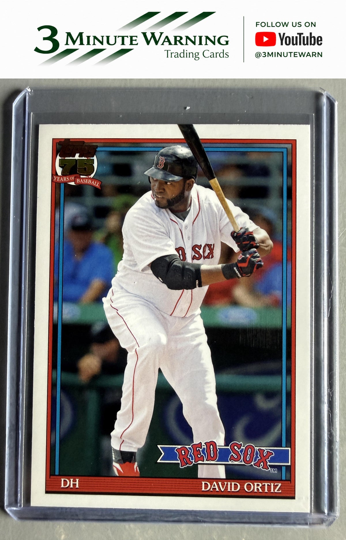 2026 Topps #T91-15 David Ortiz 1991 Topps Baseball 35th Anniversary (Series One)