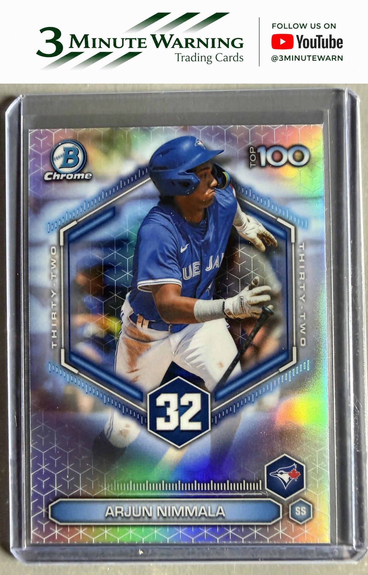 2026 Bowman #BTP-32 Arjun Nimmala Bowman Scouts' Top 100