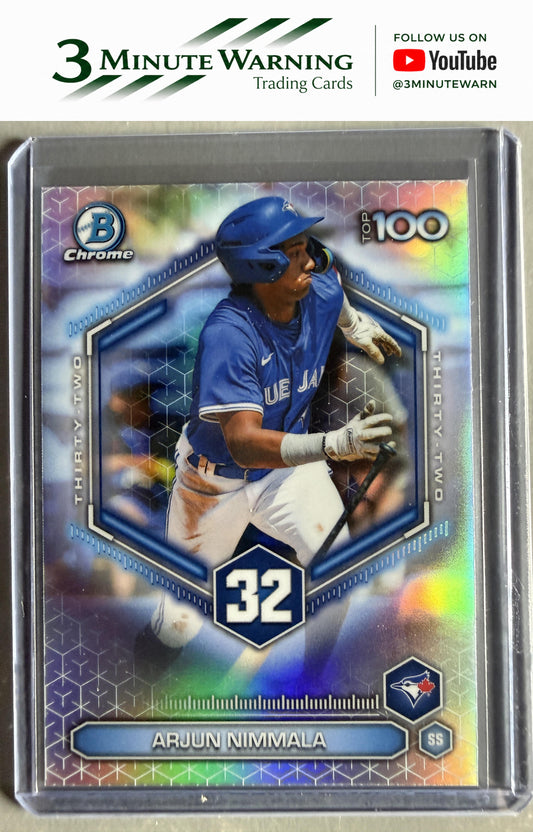 2026 Bowman #BTP-32 Arjun Nimmala Bowman Scouts' Top 100