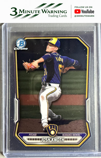 2026 Bowman #BCP-113 Josh Knoth Chrome Prospects