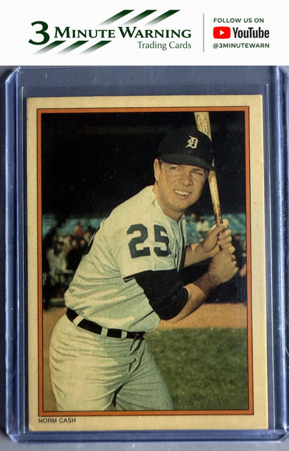 1985 Topps Circle K #25 Norm Cash