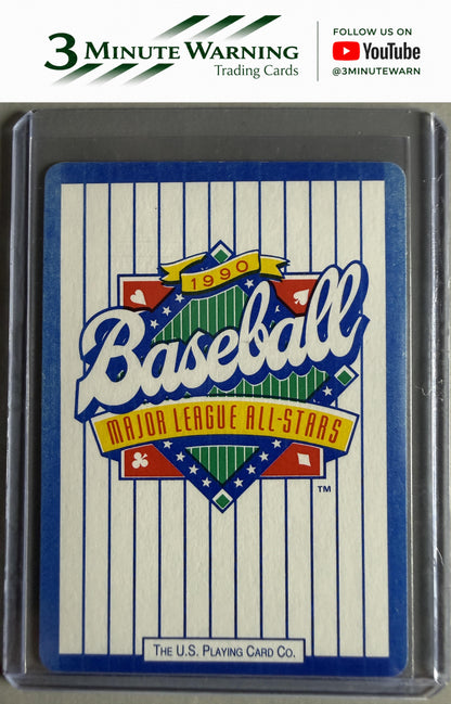 1990 U.S. Playing Card Co. Major League Playing Cards #K♣ Rickey Henderson