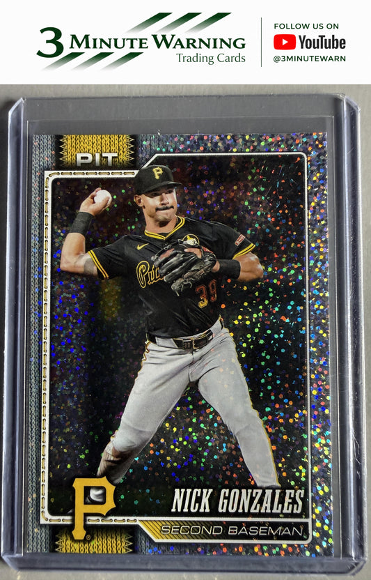 2026 Topps #119 Nick Gonzales Sandglitter