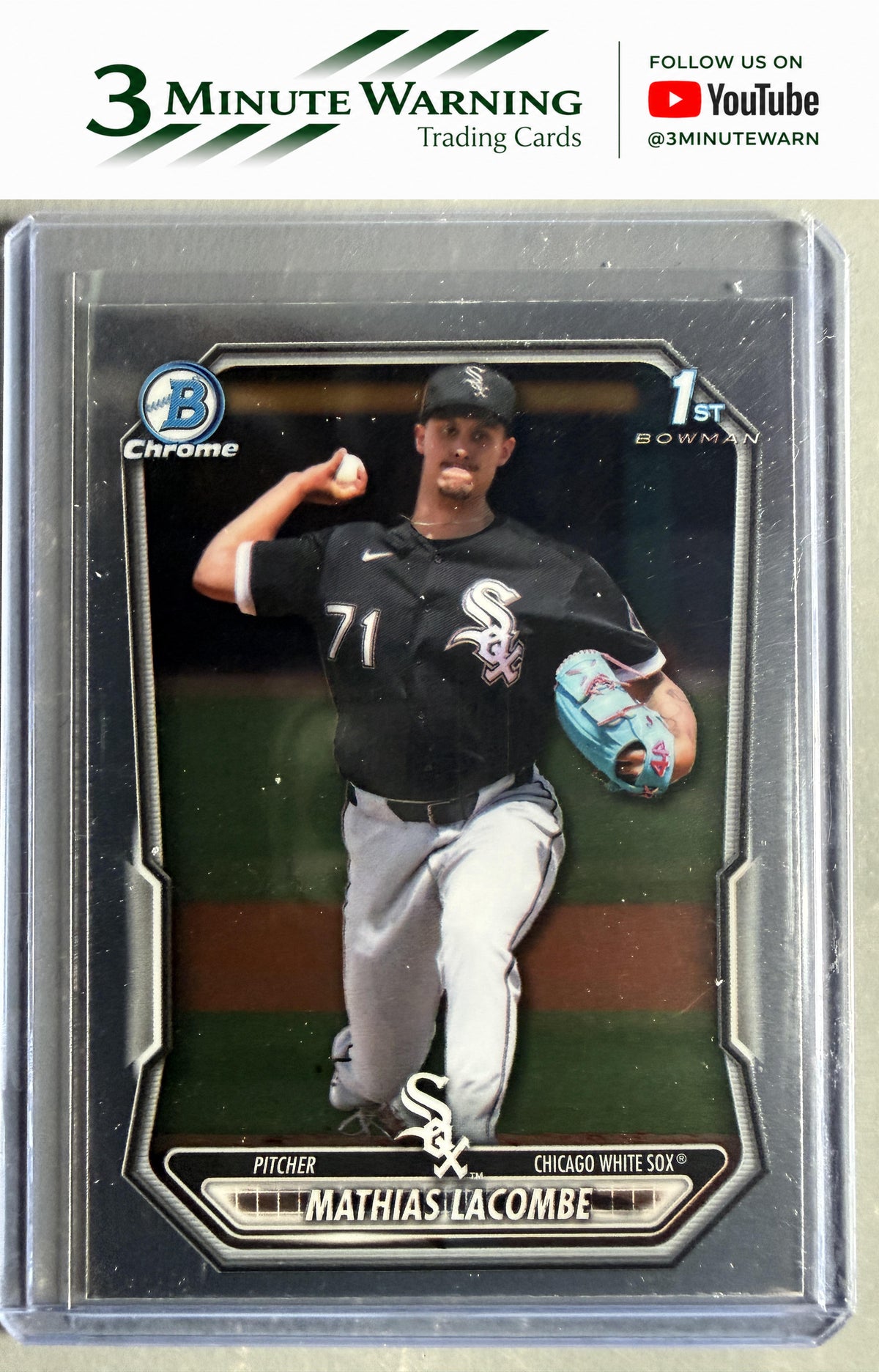 2026 Bowman #BCP-119 Mathias Lacombe Chrome Prospects