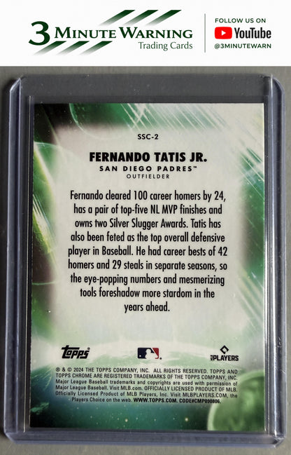 2024 Topps Chrome Update #SSC-2 Fernando Tatis Jr. Stratospheric Stars