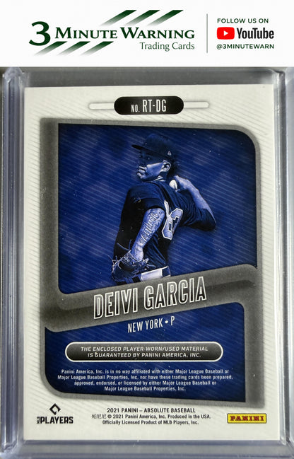 2021 Panini Absolute #RT-DG Deivi Garcia Rookie Threads