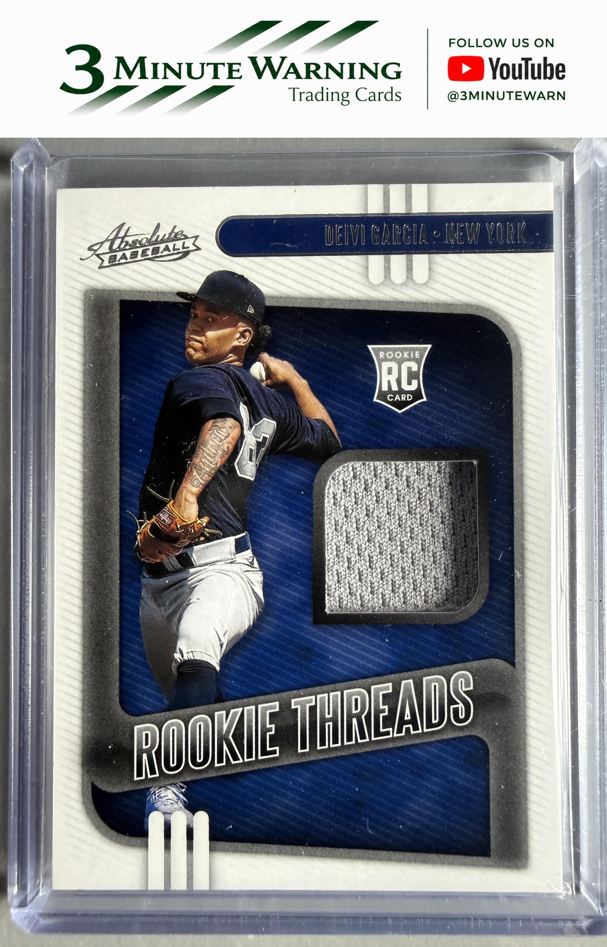 2021 Panini Absolute #RT-DG Deivi Garcia Rookie Threads