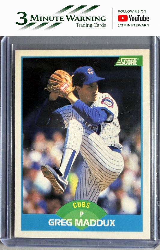 1989 Score #119 Greg Maddux