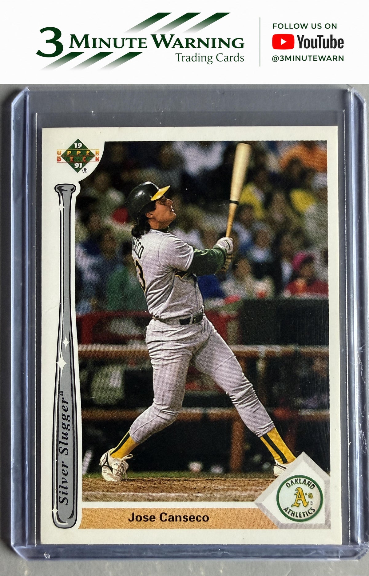 1991 Upper Deck #SS4 Jose Canseco Silver Sluggers