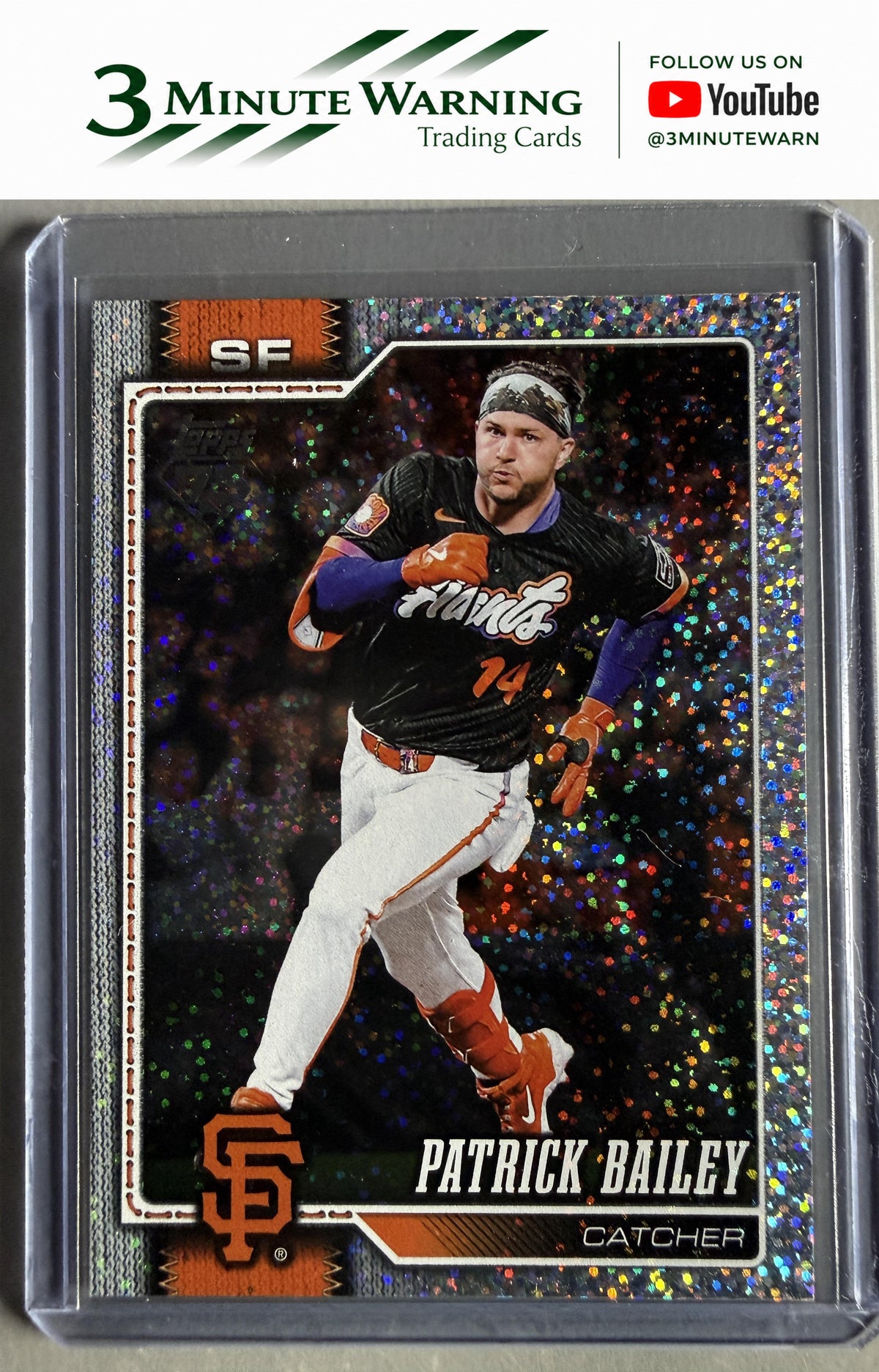 2026 Topps #7 Patrick Bailey Sandglitter