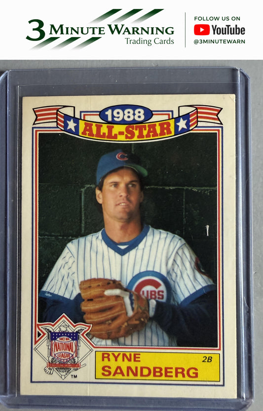 1989 Topps #14 Ryne Sandberg Glossy All-Stars