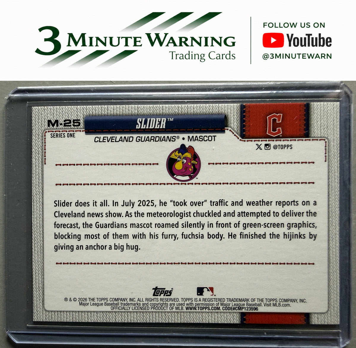 2026 Topps #M-25 Slider Mascots