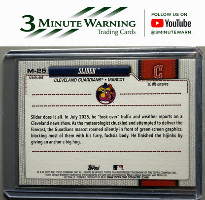 2026 Topps #M-25 Slider Mascots