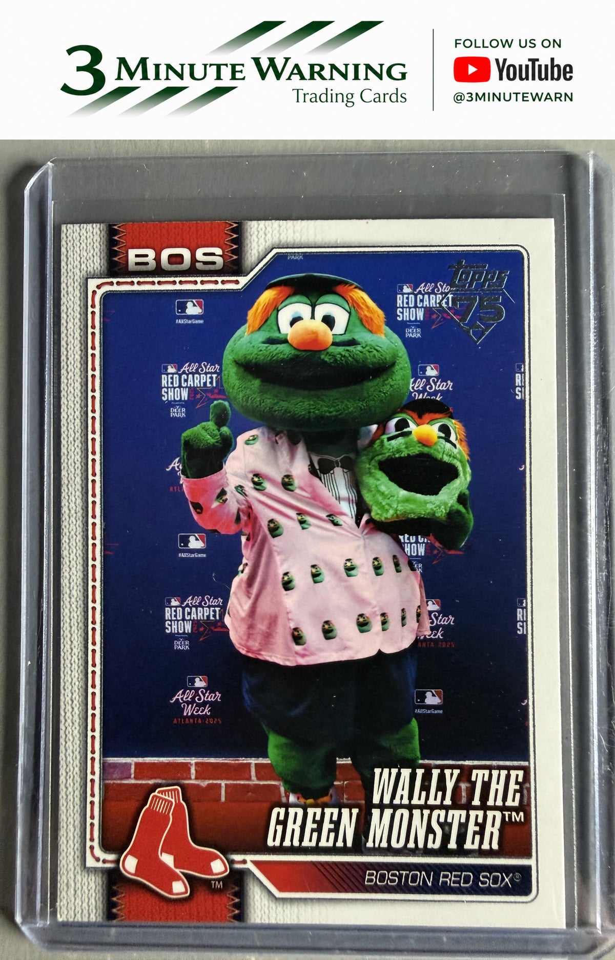 2026 Topps #M-2 Wally the Green Monster Mascots