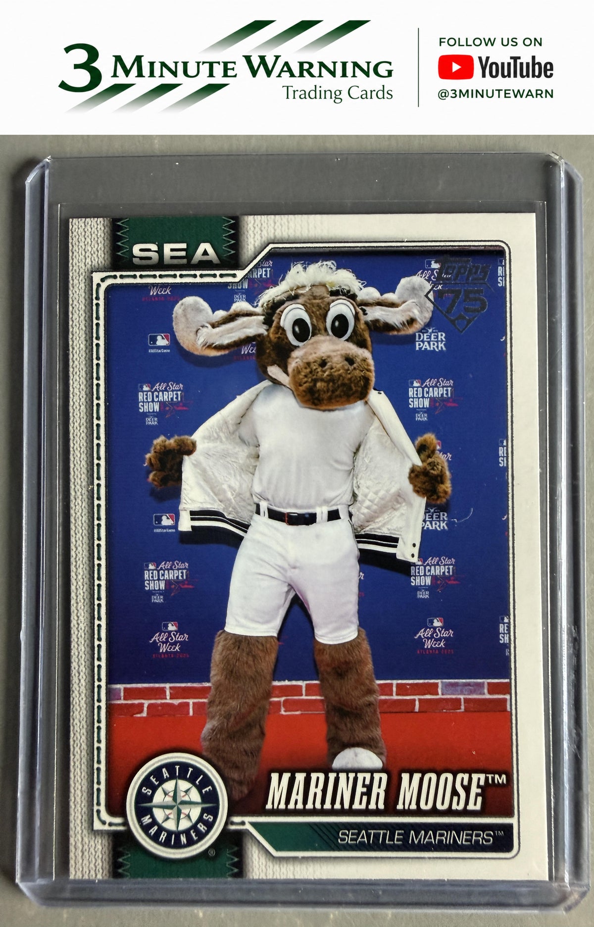 2026 Topps #M-8 Mariner Moose Mascots