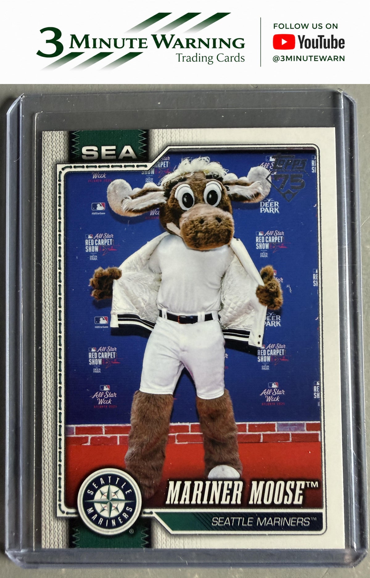 2026 Topps #M-8 Mariner Moose Mascots