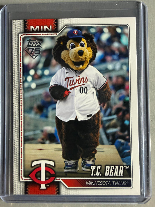 2026 Topps #M-10 T.C. Bear Mascots