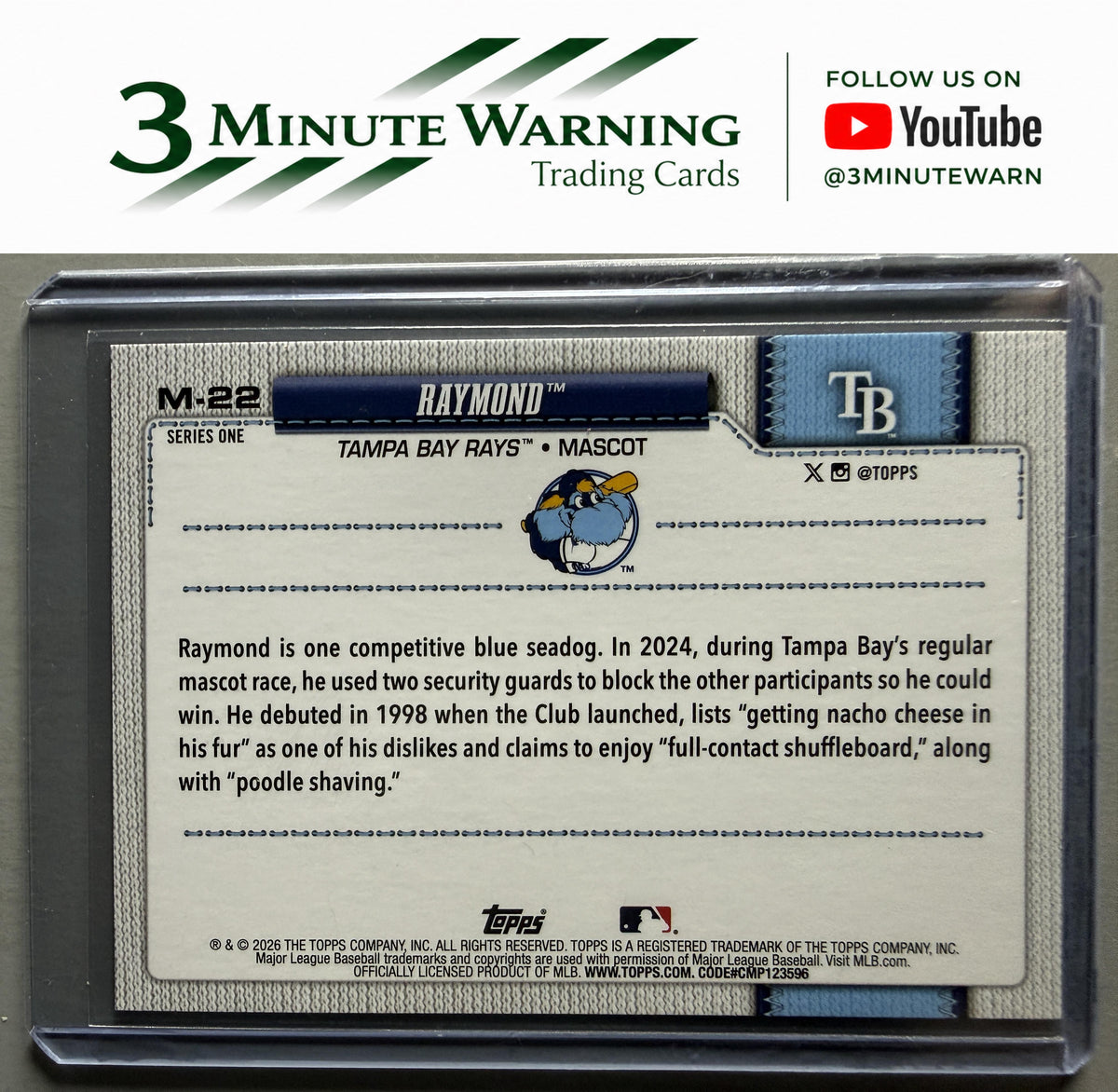 2026 Topps #M-22 Raymond Mascots