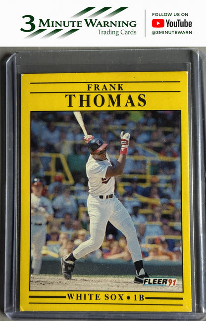 1991 Fleer #138 Frank Thomas