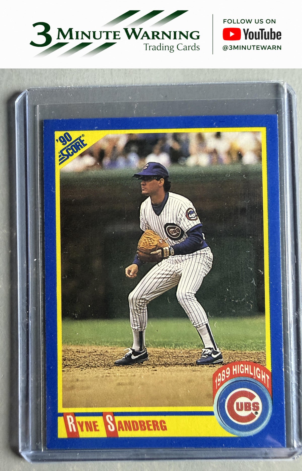 1990 Score #561 Ryne Sandberg