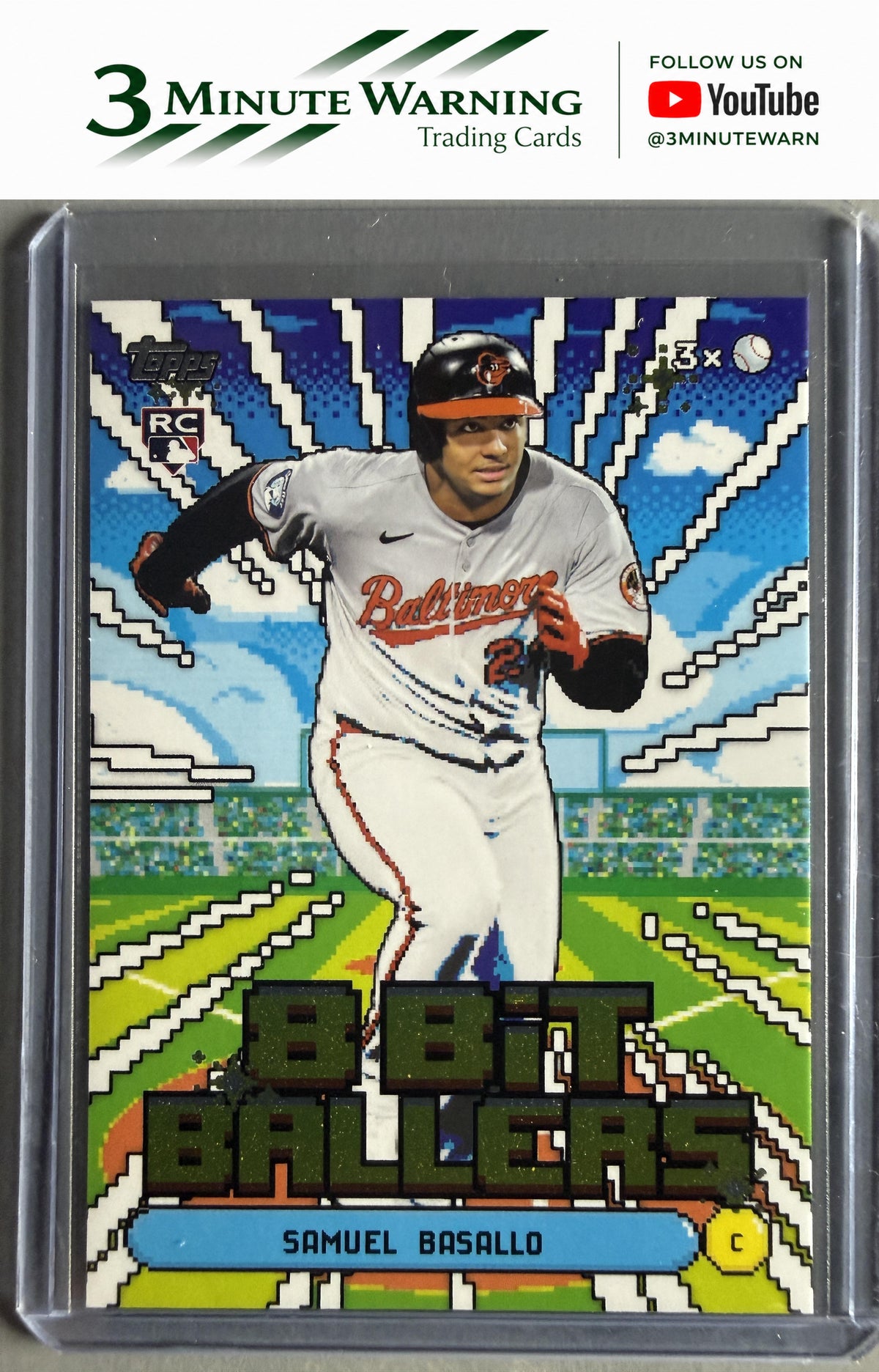 2026 Topps #8B-20 Samuel Basallo 8 Bit Ballers