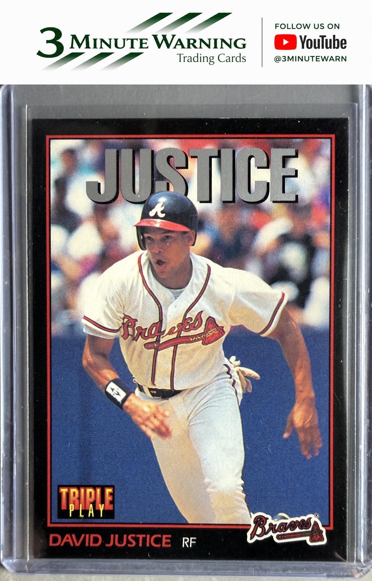1993 Triple Play #249 David Justice