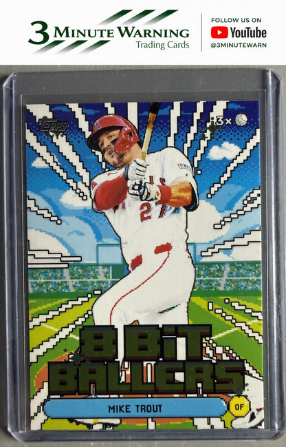 2026 Topps #8B-8 Mike Trout 8 Bit Ballers