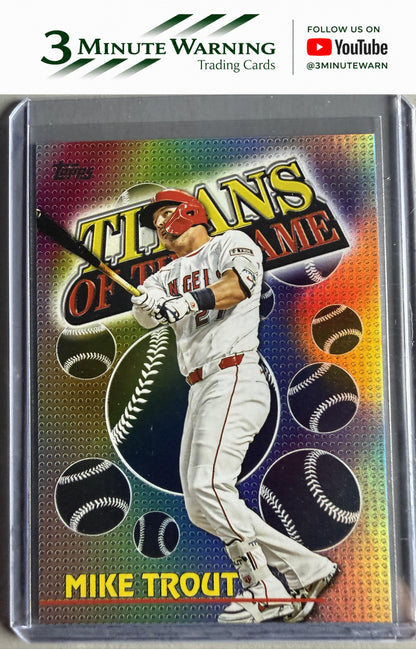 2026 Topps #TOG-2 Mike Trout Titans of the Game