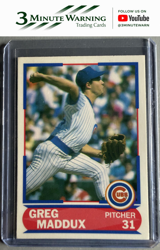1989 Score #39 Greg Maddux Young Superstars 1