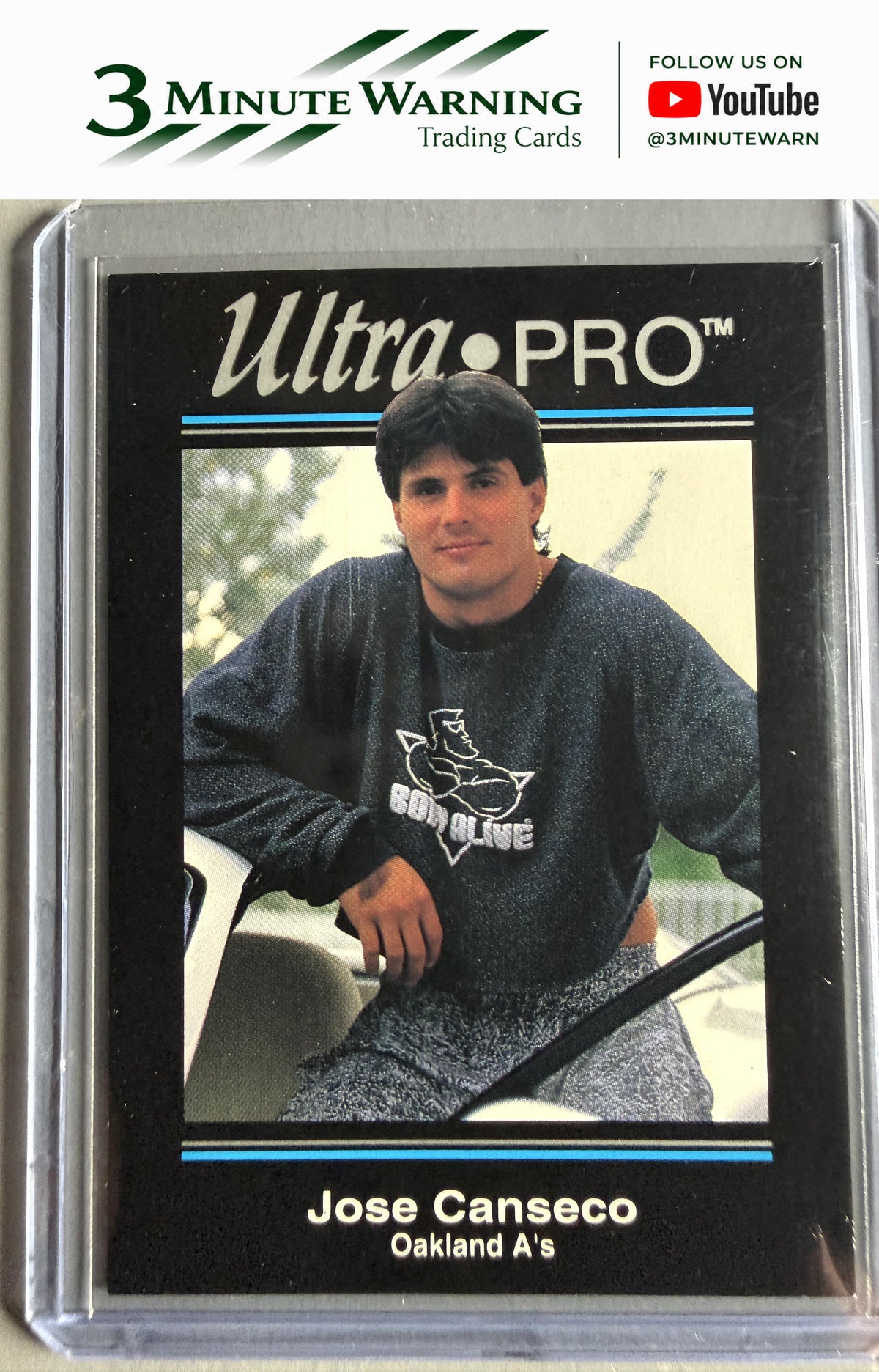 1992 Rembrandt Ultra-Pro Promos #P4 Jose Canseco