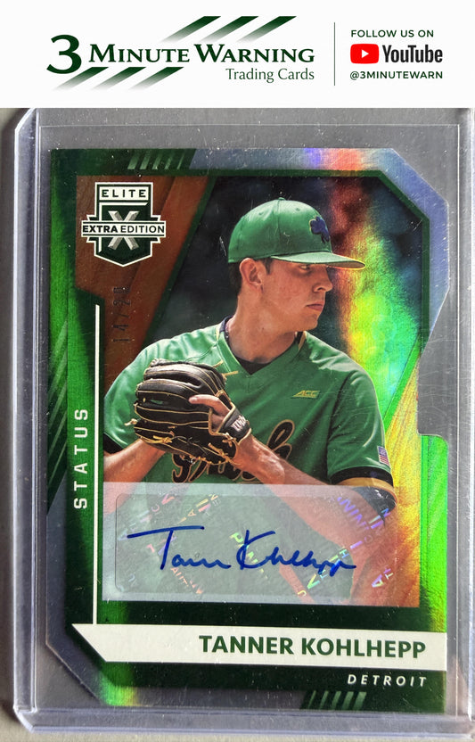 2021 Panini Elite Extra Edition #135 Tanner Kohlhepp Signatures