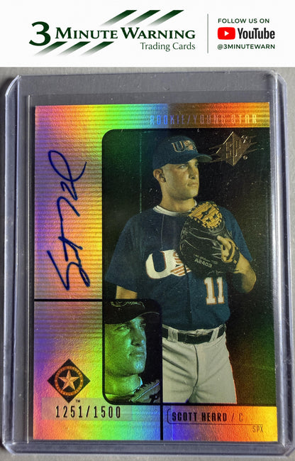 2000 SPx #140 Scott Heard #/1500