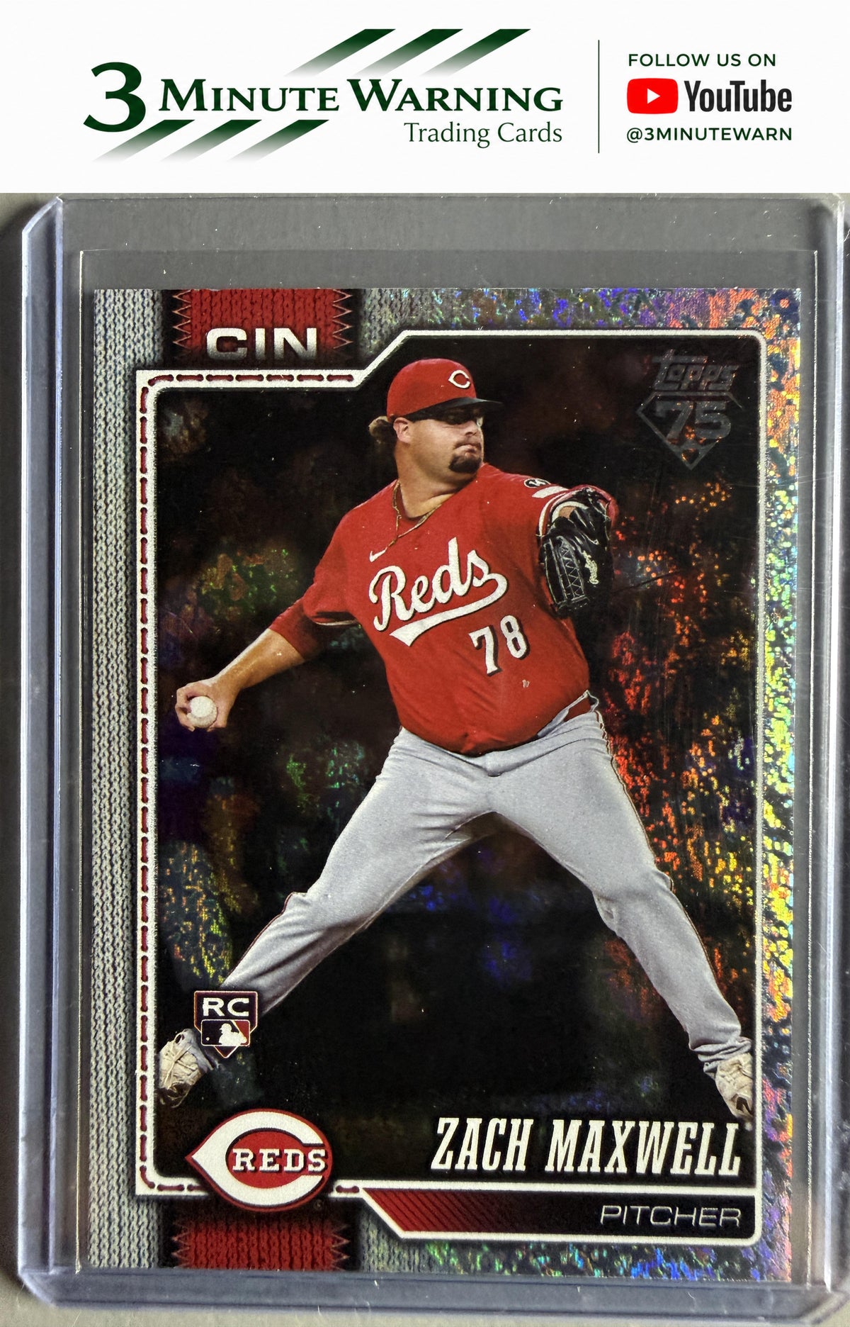 2026 Topps #143 Zach Maxwell Sandglitter