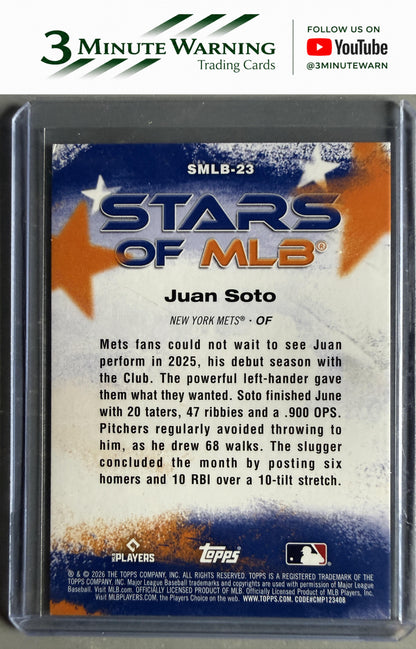 2026 Topps #SMLB-23 Juan Soto Stars of MLB
