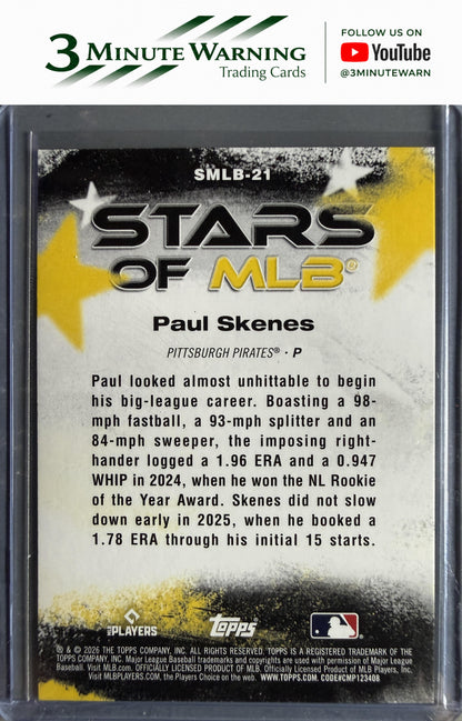 2026 Topps #SMLB-21 Paul Skenes Stars of MLB