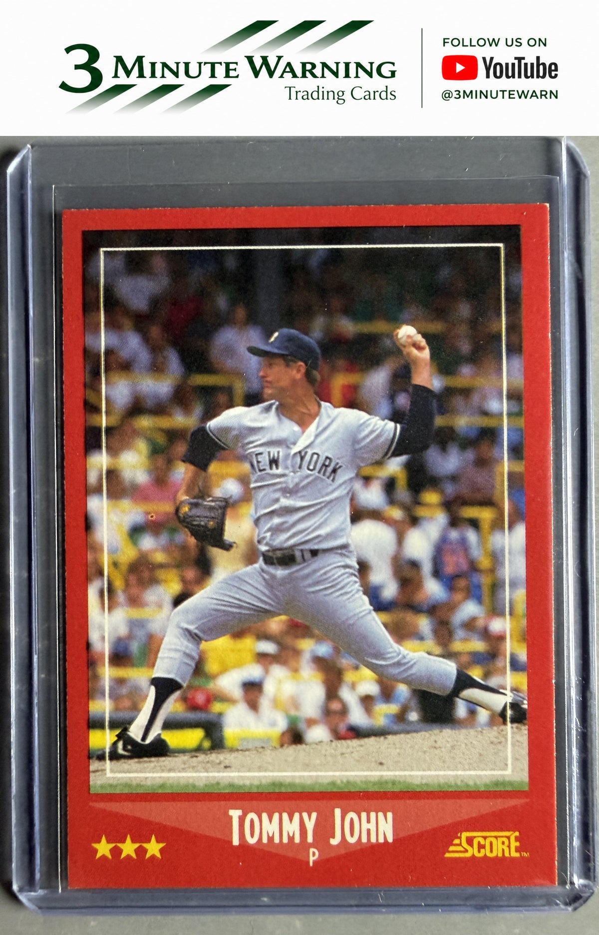1988 Score #240 Tommy John