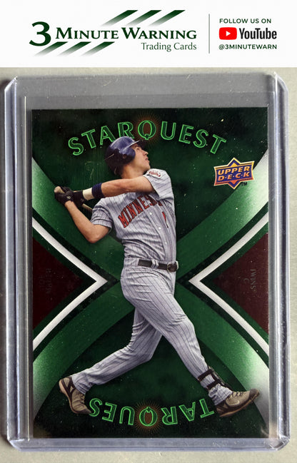 2008 Upper Deck First Edition #SQ-49 Joe Mauer StarQuest Green Common