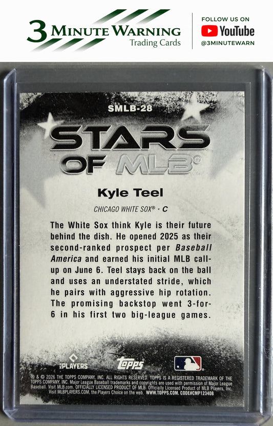 2026 Topps #SMLB-28 Kyle Teel Stars of MLB