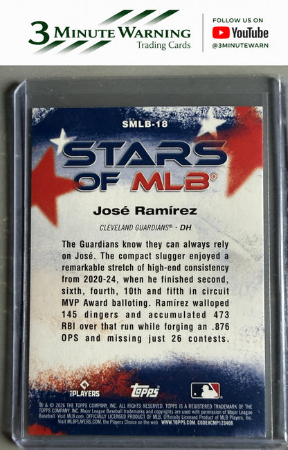 2026 Topps #SMLB-18 José Ramírez Stars of MLB