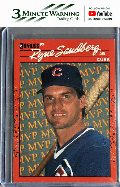 1990 Donruss #BC-10 Ryne Sandberg Bonus MVP's