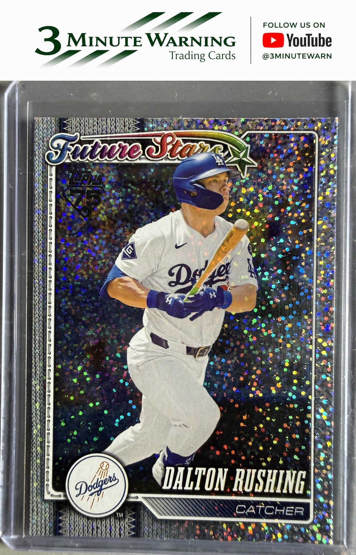 2026 Topps #103 Dalton Rushing Sandglitter