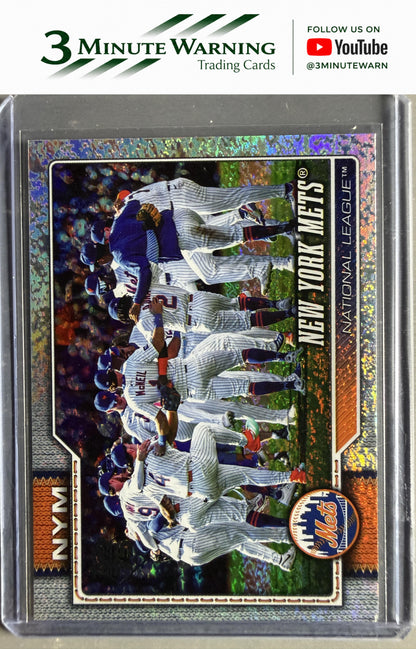 2026 Topps #291 New York Mets Sandglitter