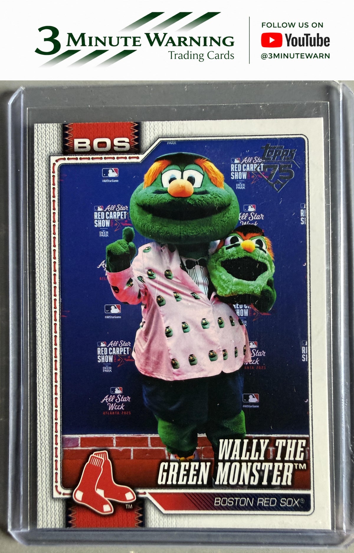 2026 Topps #M-2 Wally the Green Monster Mascots