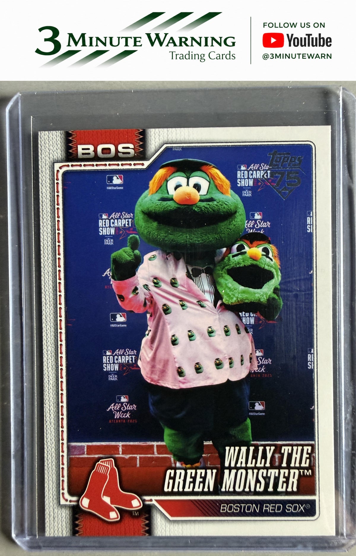 2026 Topps #M-2 Wally the Green Monster Mascots